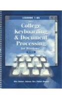 MS Word 2000 Manual for College Keyboarding& Document Processing