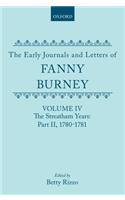 The Early Journals and Letters of Fanny Burney
