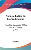 Introduction To Electrodynamics