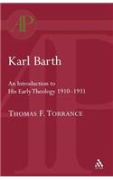 Karl Barth: Introduction to Early Theology