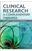 Clinical Research in Complementary Therapies