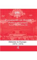 Detente in Europe, 1972-1976