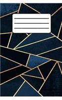 Notebook: Notebook for Students with pattern / 120 lined pages / size 6x9 inch