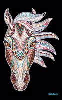 Notebook: Horse Mandala Notebook / Journal Gift (120 blank pages - 6 x 9)
