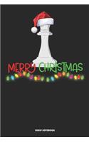 Merry Christmas Chess Notebook