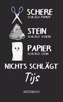 Nichts schlägt - Tijs - Notizbuch