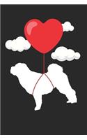 Shar Pei Journal - Shar Pei Notebook - Valentine's Day Gift for Shar Pei Lovers