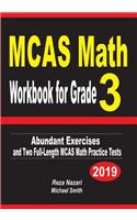 MCAS Math Workbook for Grade 3: Abundant Exercises and Two Full-Length MCAS Math Practice Tests