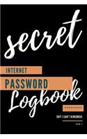 Password book: Journal And Logbook to Protect Usernames and Passwords
