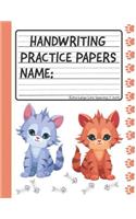 Handwriting Practice Papers