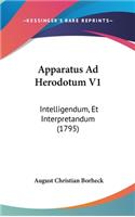 Apparatus Ad Herodotum V1