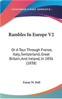 Rambles in Europe V2