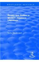 Reality and Fiction in Modern Japanese Literature