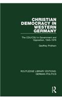 Christian Democracy in Western Germany (RLE