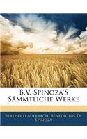 B.V. Spinoza's Sammtliche Werke. Fuenfter Band