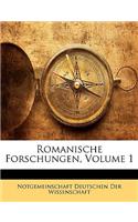Romanische Forschungen, Volume 1: (German)