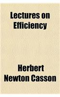 Lectures on Efficiency: (English)