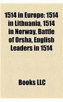 1514 in Europe