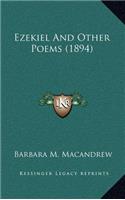 Ezekiel and Other Poems (1894)