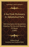 Sea Dyak Dictionary, In Alphabetical Parts