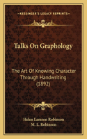 Talks On Graphology