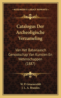Catalogus Der Archeoligische Verzameling