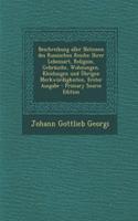 Beschreibung Aller Nationen Des Russischen Reichs: Ihrer Lebensart, Religion, Gebrauche, Wohnungen, Kleidungen Und Ubrigen Merkwurdigkeiten, Erster Ausgabe - Primary Source Edition: Ihrer Lebensart, Religion, Gebrauche, Wohnungen, Kleidungen Und Ubrigen Merkwurdigkeiten, Erster Ausgabe - Primary Source Edition