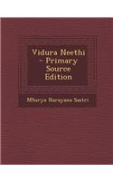 Vidura Neethi - Primary Source Edition