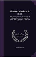 Hints On Missions To India