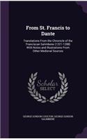 From St. Francis to Dante
