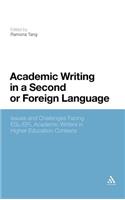 Academic Writing in a Second or Foreign Language