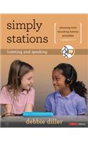 Simply Stations: Listening and Speaking, Grades K-4