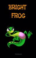 Bright Frog Composition Notebook: College Ruled Notebook - Lined Journal -School supplies Book Notes- back to school Gift Kids -