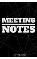 Meeting Notes - from another meeting that should be an email: a5 notebook, dotted, dot grid 120 pages