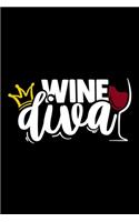 Wine Diva: Best notebook journal for multiple purpose like writing notes, plans and ideas. Best journal for women, men, girls and boys for daily usage