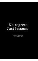 no regrets NOTEBOOK