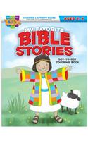 Kid/Fam Ministry Color and ACT Bks - General - Favorite Bible Stories Dot-To-Dot (2-4)