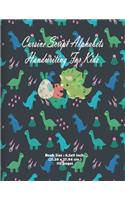 Cursive Script Alphabets Handwriting For Kids