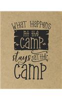 What Happens At The Camp Stays At The Camp