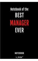 Notebook for Managers / Manager