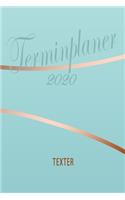 Texter - Planer 2020