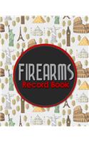 Firearms Record Book: Inventory, Acquisition & Disposition Record Book for Gun Owners, Cute World Landmarks Cover(9 Firearms Record Logbook)