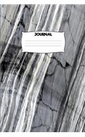 Journal: Dark Gray Marble Effect Journal