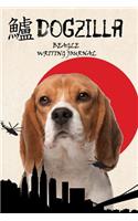 Dogzilla Beagle Writing Journal
