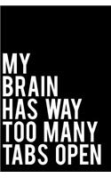 My Brain Has Way Too Many Tabs Open