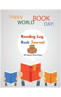 Reading Log Book Journal: (Book Reading Lover)