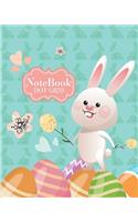 Notebook Dot-Grid: Cute Rabbit Cover: Notebook for Journaling, Doodling, Creative Writing, School Notes, and Capturing Ideas,120 Pages, Size 8 X 10,