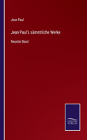 Jean Paul's sämmtliche Werke: Neunter Band