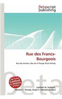 Rue Des Francs-Bourgeois: (English)