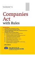 Companies Act with Rules (Hardbound Pocket Edition) (27th Edition 2017)